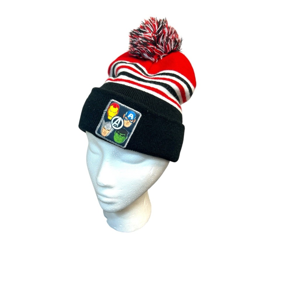 Youth Boy's Beanie The Avengers Winter Hat Avengers Assemble‎ Stocking Cap